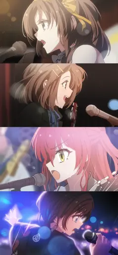 Suzumiya Haruhi no Yuuutsu! K-ON! Bocchi the Rock! Girls Band Cry!